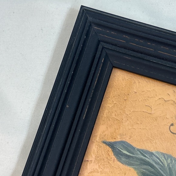 Vintage Nancy Wiseman Plums Fruit Wall Art Picture Framed 10x12 - Picture 4 of 9